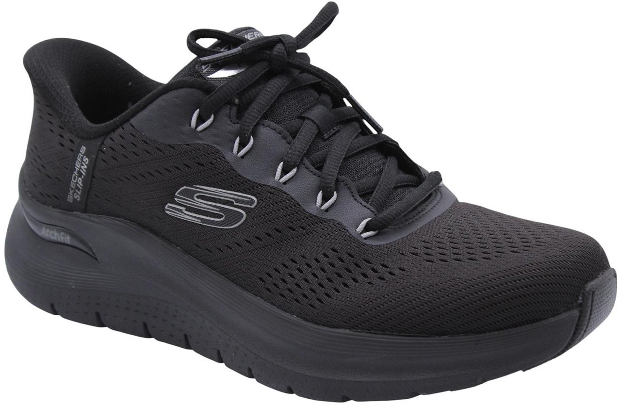Skechers Sneaker Black Zwart