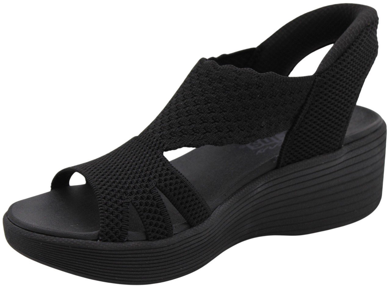 Skechers Sandaal Black Zwart