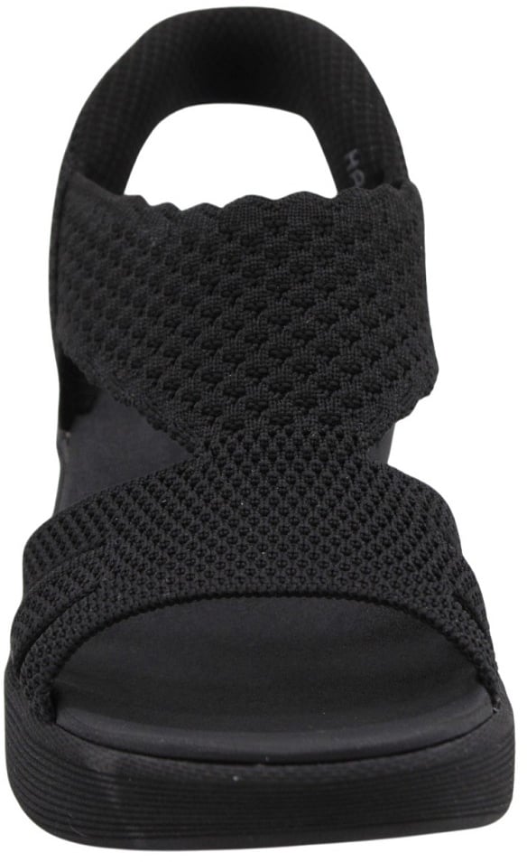 Skechers Sandaal Black Zwart