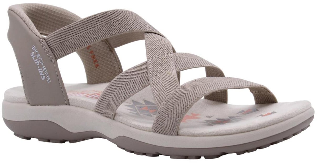 Skechers Sandaal Taupe Taupe