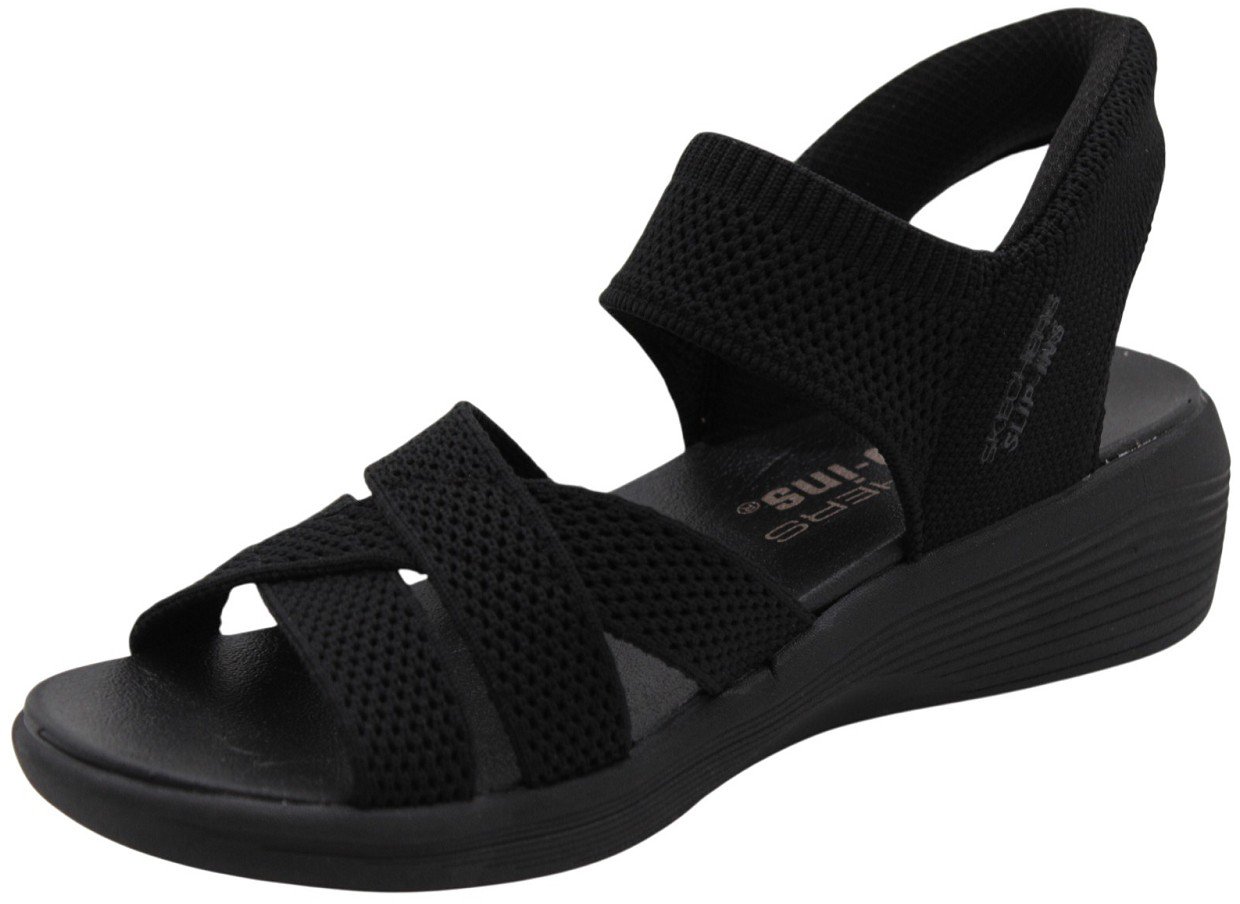 Skechers Sandaal Black Zwart