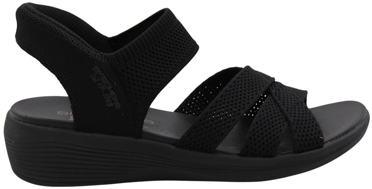 Skechers Sandaal Black Zwart