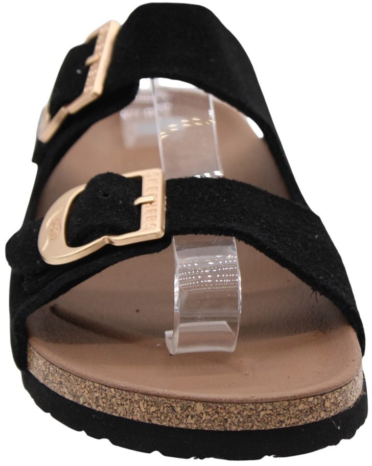 Skechers Slipper Black Zwart