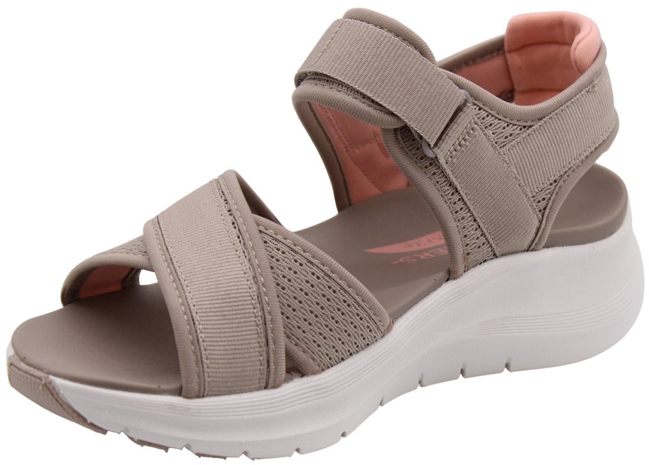 Skechers Sandaal Taupe Taupe