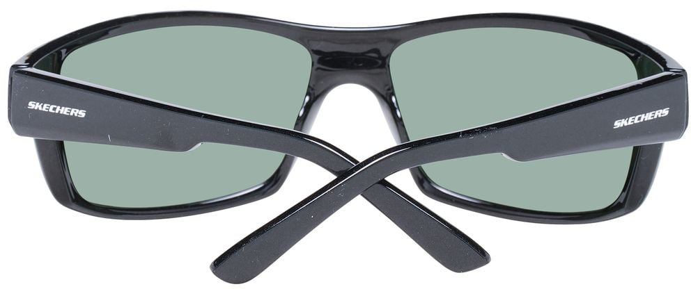 SKECHERS Black Plastic Sunglasses Zwart