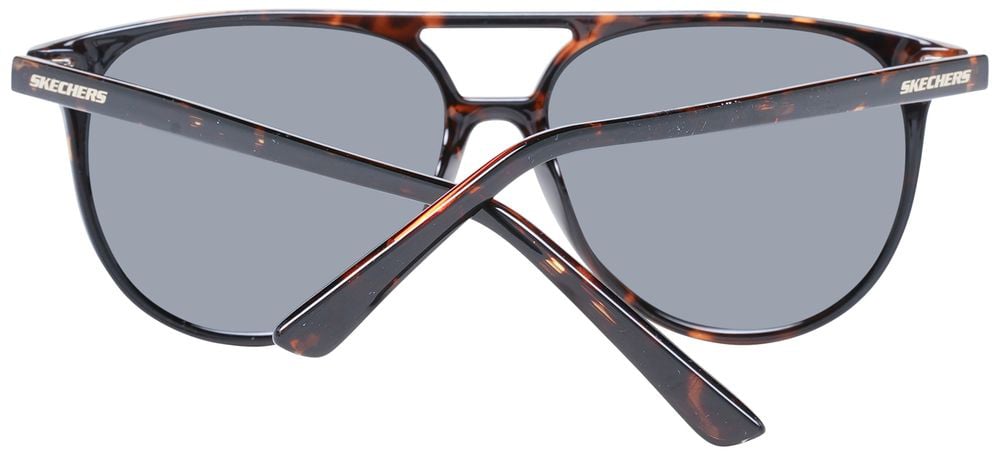 SKECHERS Brown Plastic Sunglasses Bruin
