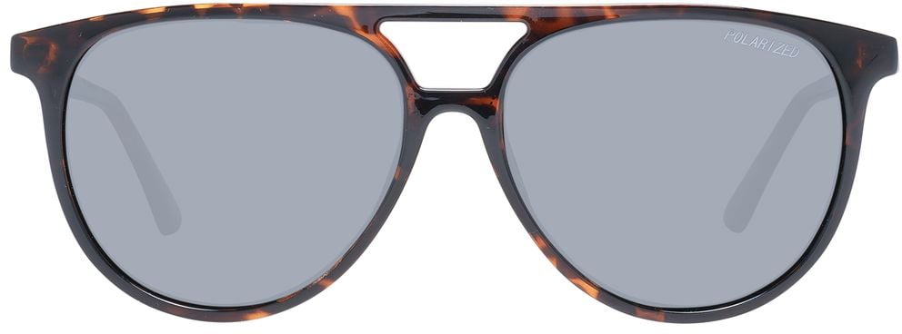 SKECHERS Brown Plastic Sunglasses Bruin