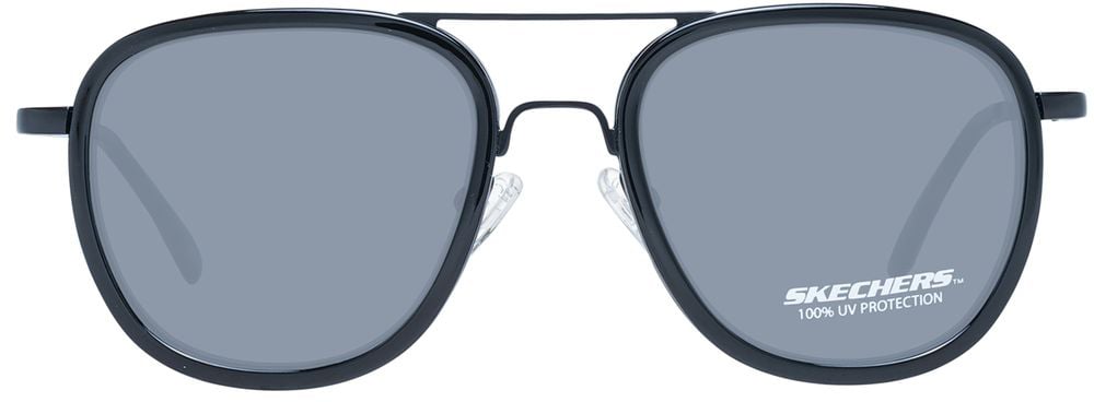 SKECHERS Black Metal Sunglasses Zwart