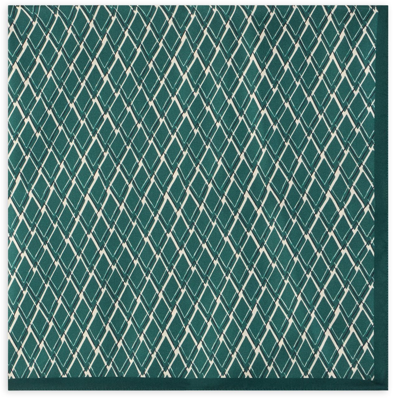 Slowear Silk scarf Groen