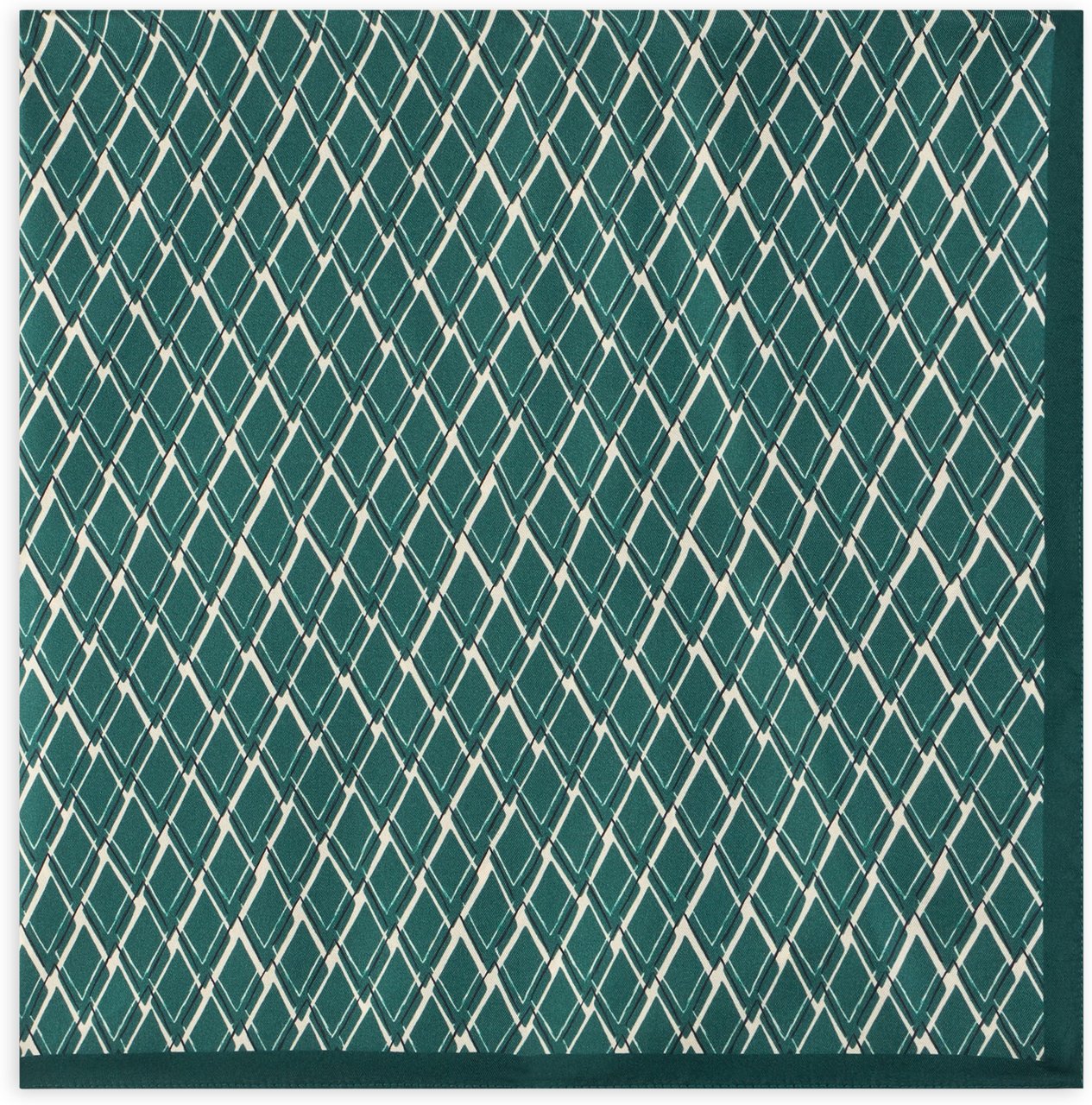 Slowear Silk scarf Groen