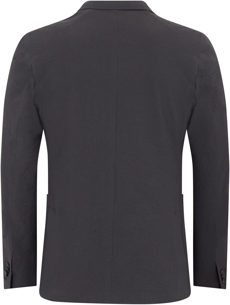 Slowear Single-breasted cotton jacket Grijs