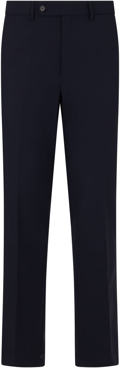 Slowear Regular fit pants in Chinolino Blauw