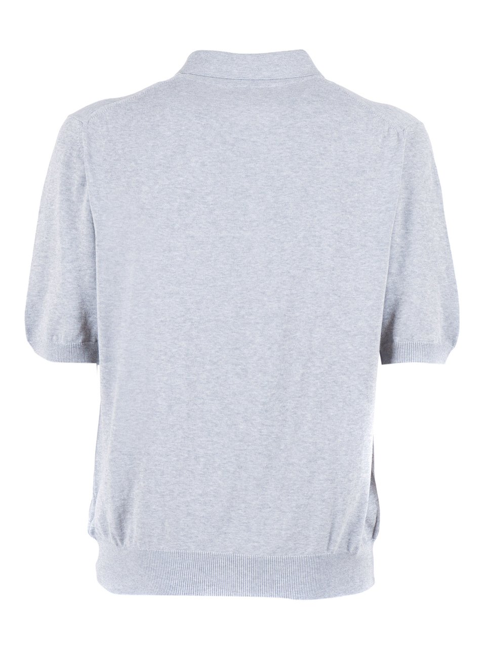 Slowear Blue Relaxed Fit Lightweight Polo Shirt Zwart