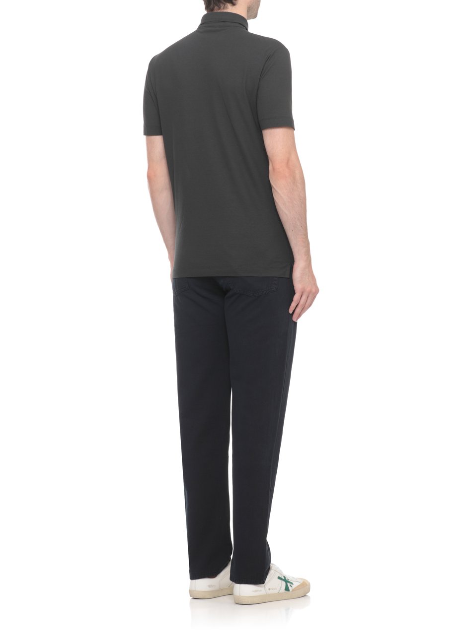 Slowear Dark Grey Three Buttons Shirt Grijs