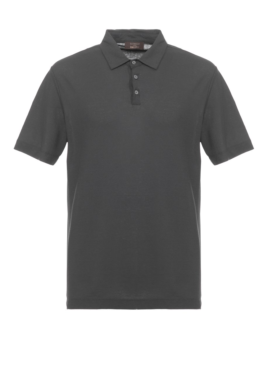 Slowear Dark Grey Three Buttons Shirt Grijs