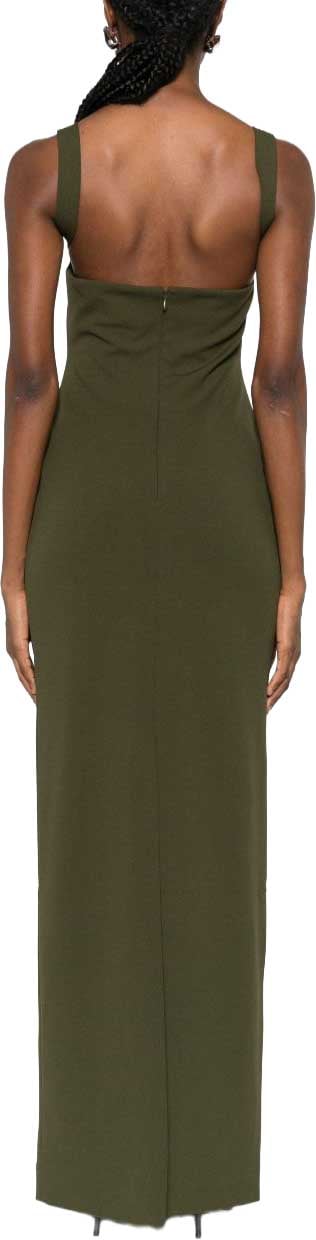 Solace London Dresses Green Donkergroen
