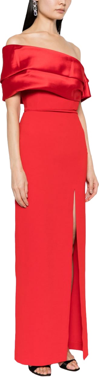 Solace London Dresses Rosso Rood