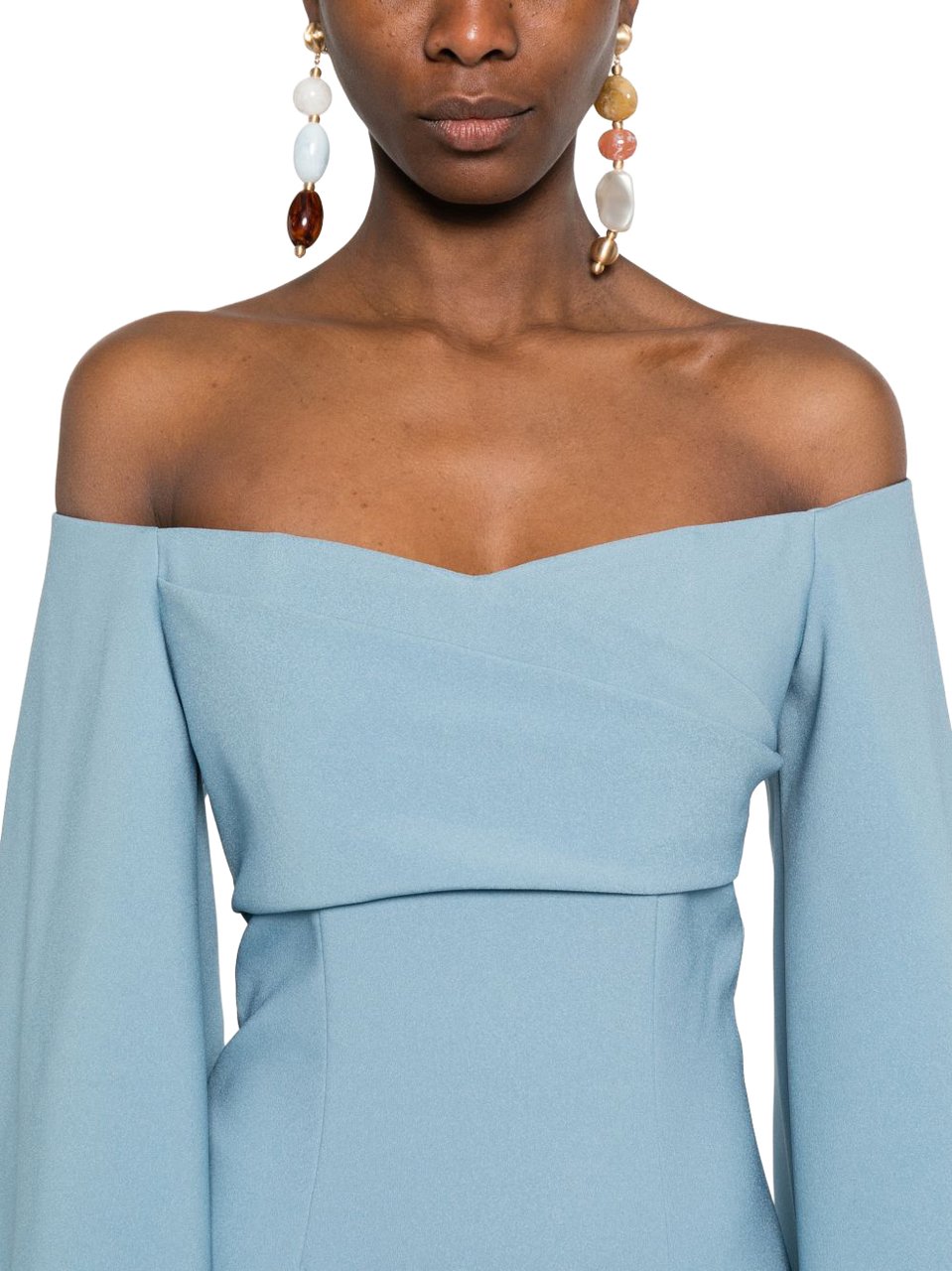Solace London Dresses Light Blue Blauw
