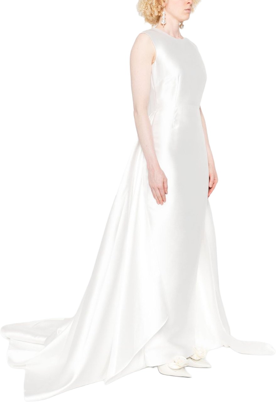 Solace London Dresses Beige Wit