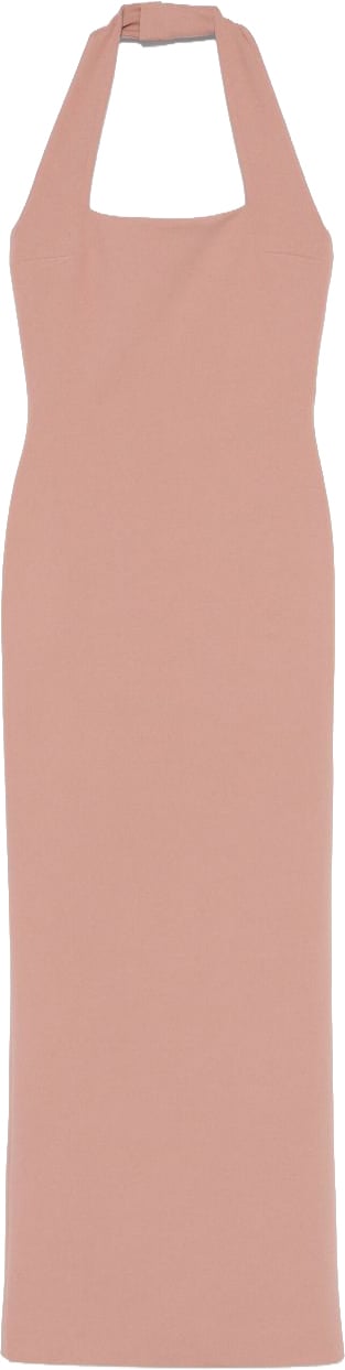 Solace London Dresses Beige Roze