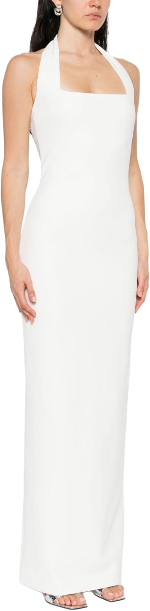Solace London Dresses Beige Wit