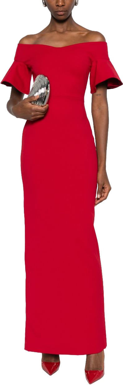 Solace London Dresses Red Rood