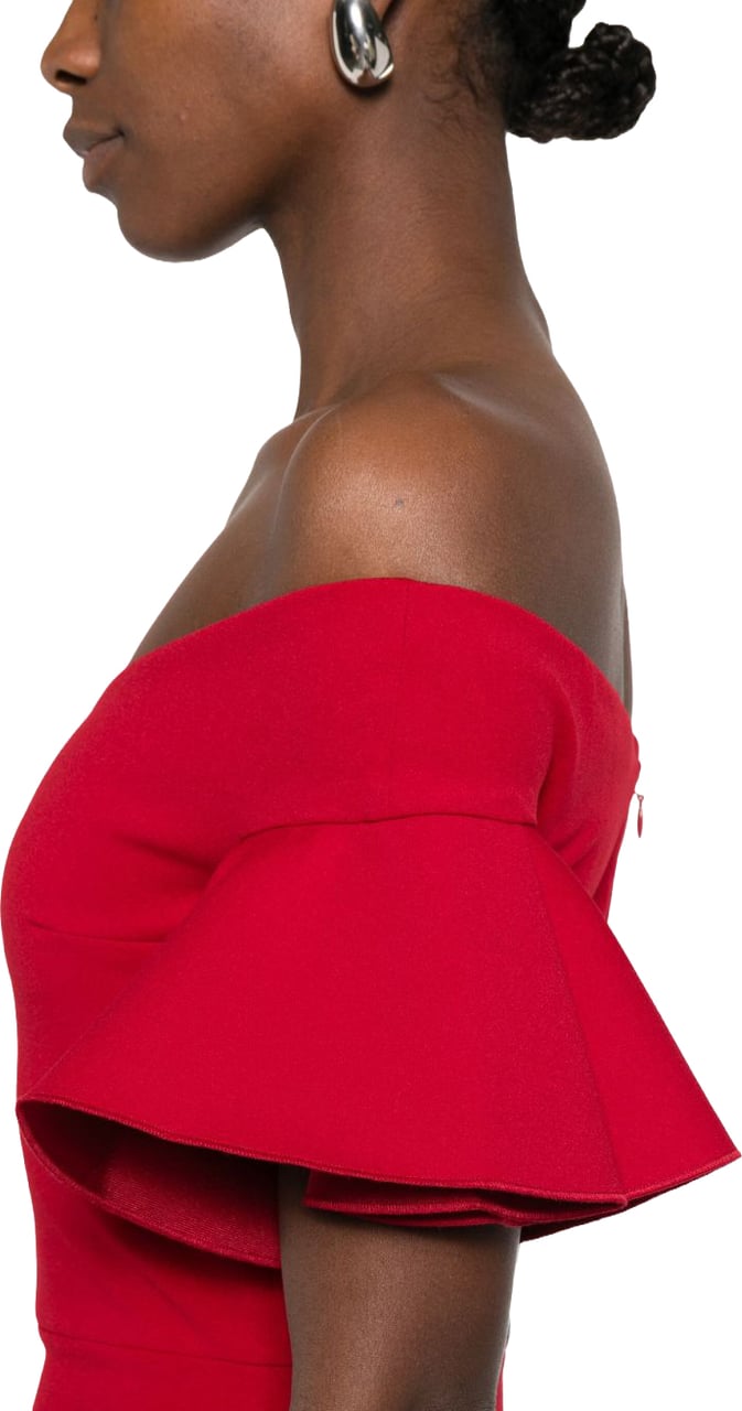 Solace London Dresses Red Rood