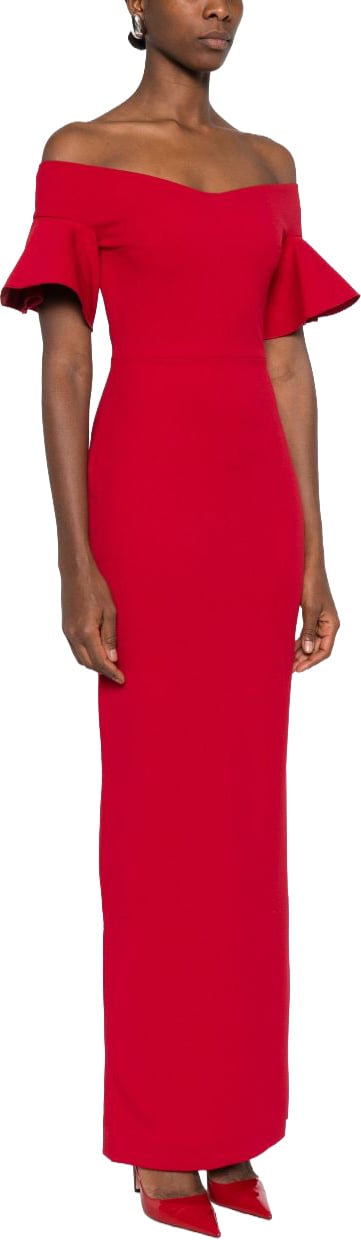 Solace London Dresses Red Rood