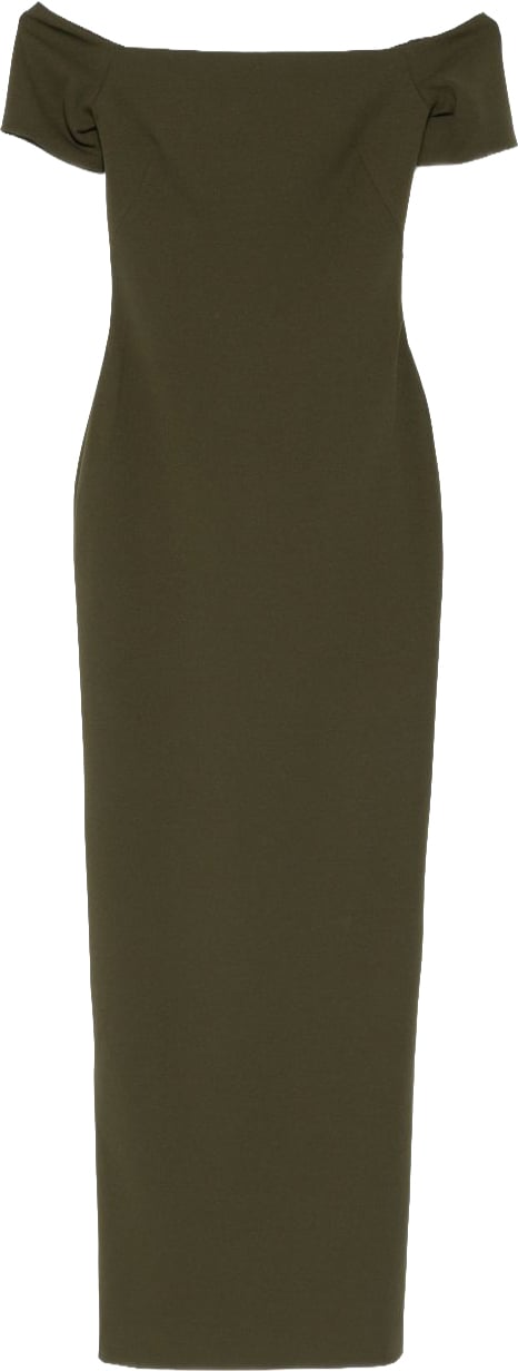 Solace London Dresses Green Donkergroen