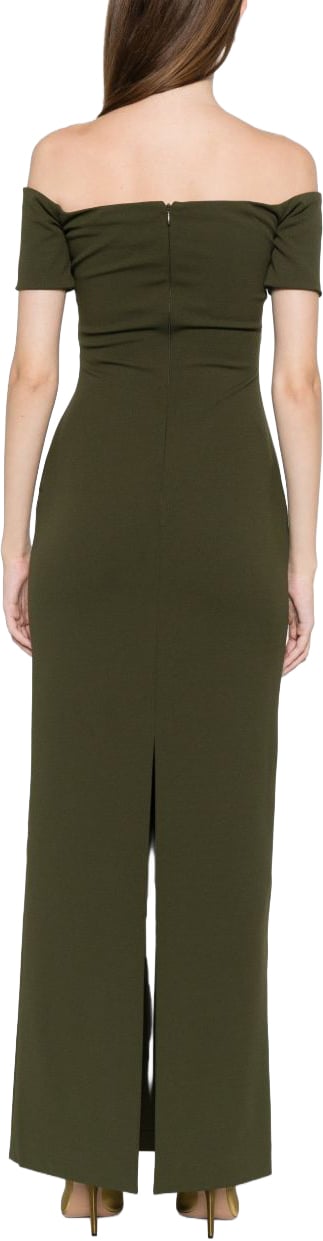 Solace London Dresses Green Donkergroen