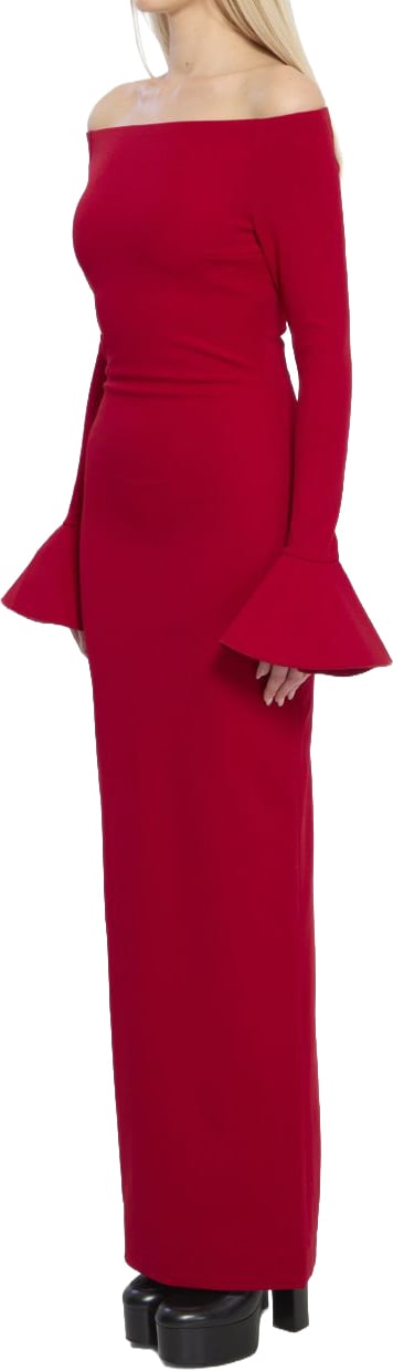 Solace London Dresses Red Rood