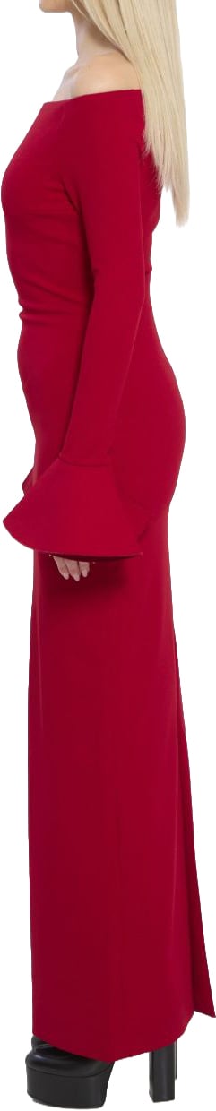Solace London Dresses Red Rood