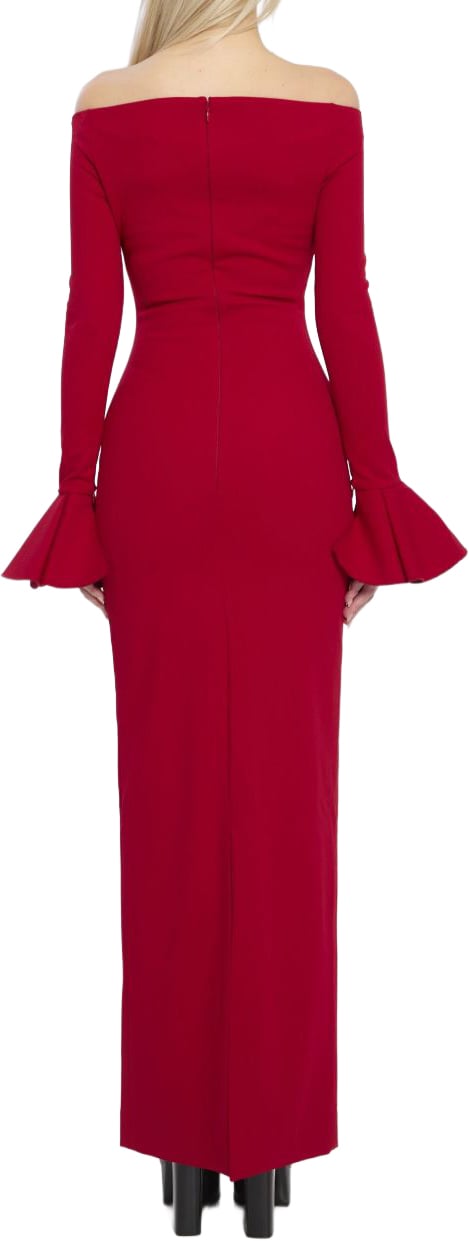 Solace London Dresses Red Rood