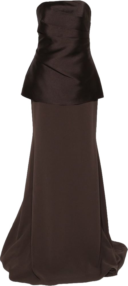 Solace London Dresses Marrone Bruin