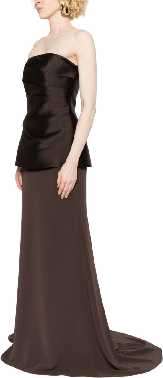 Solace London Dresses Marrone Bruin