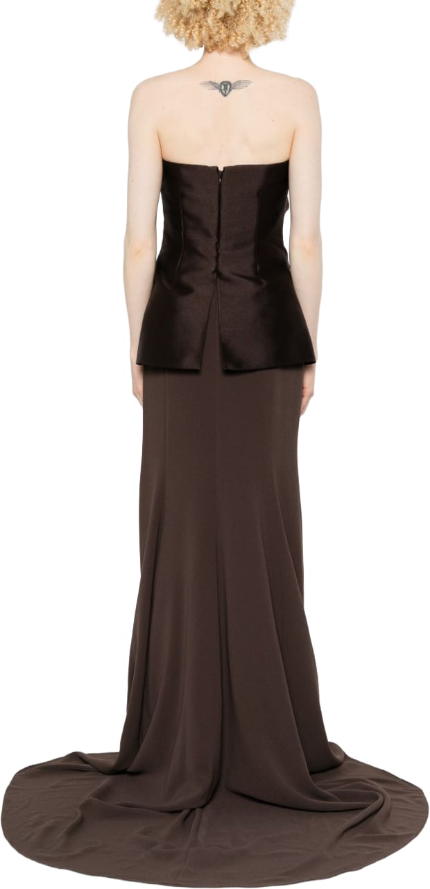 Solace London Dresses Marrone Bruin