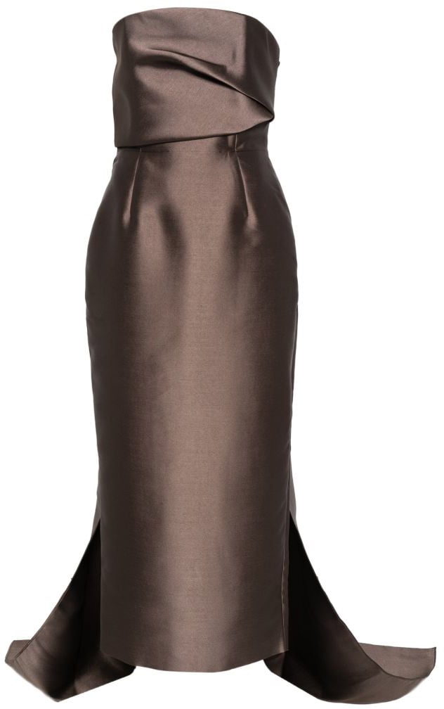 Solace London Dresses Brown Bruin