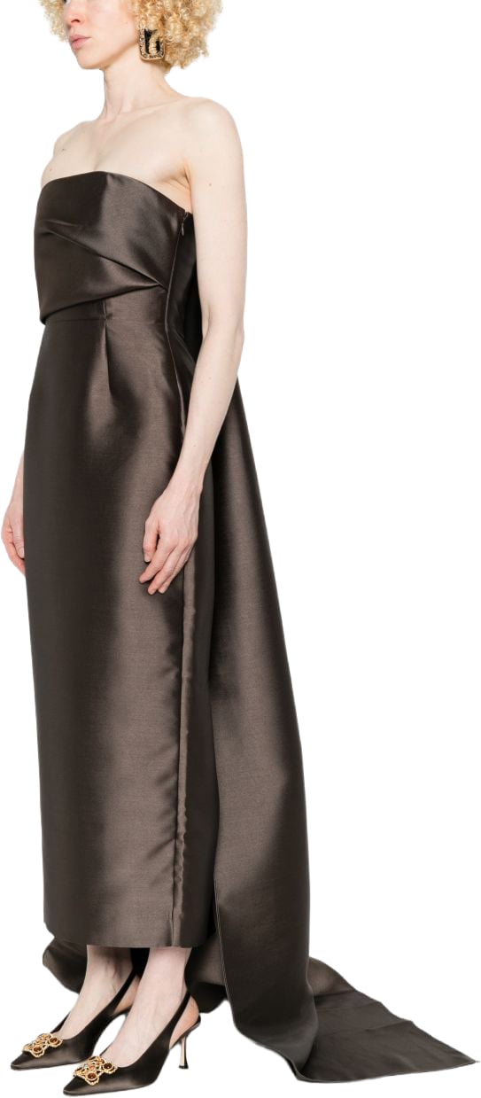 Solace London Dresses Brown Bruin