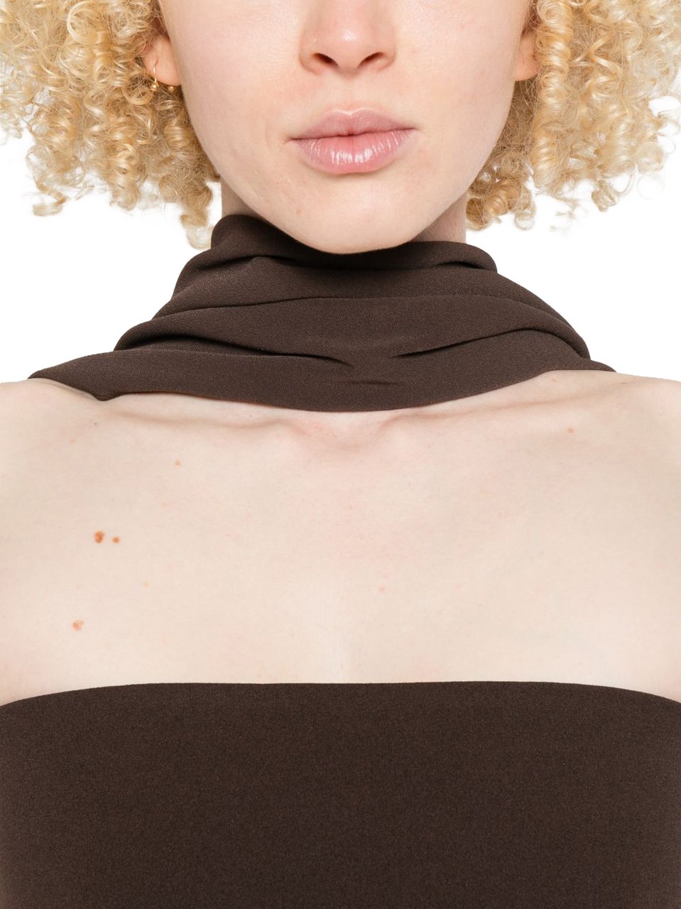 Solace London Dresses Brown Bruin