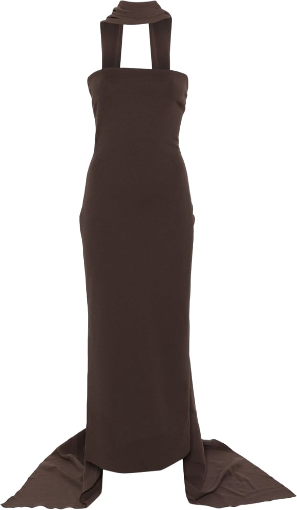 Solace London Dresses Brown Bruin
