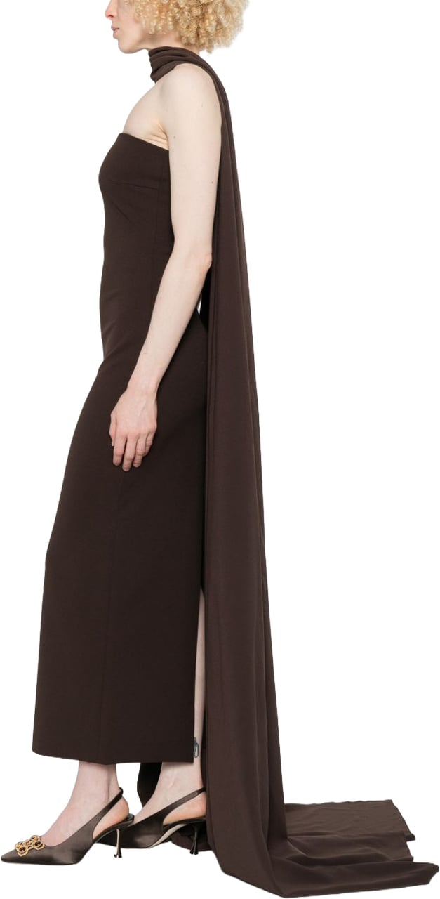 Solace London Dresses Brown Bruin
