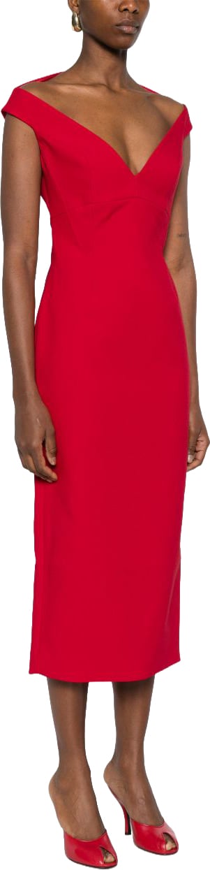 Solace London Dresses Red Rood