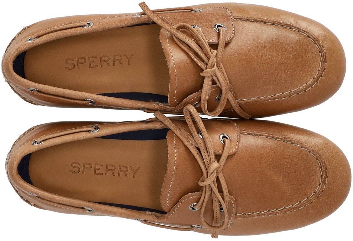 SPERRY SLIM BOAT TAN LOAFER Bruin