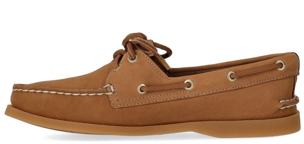 SPERRY PEANUT LEATHER LOAFER Bruin