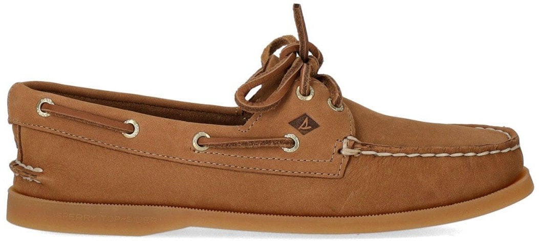 SPERRY PEANUT LEATHER LOAFER Bruin