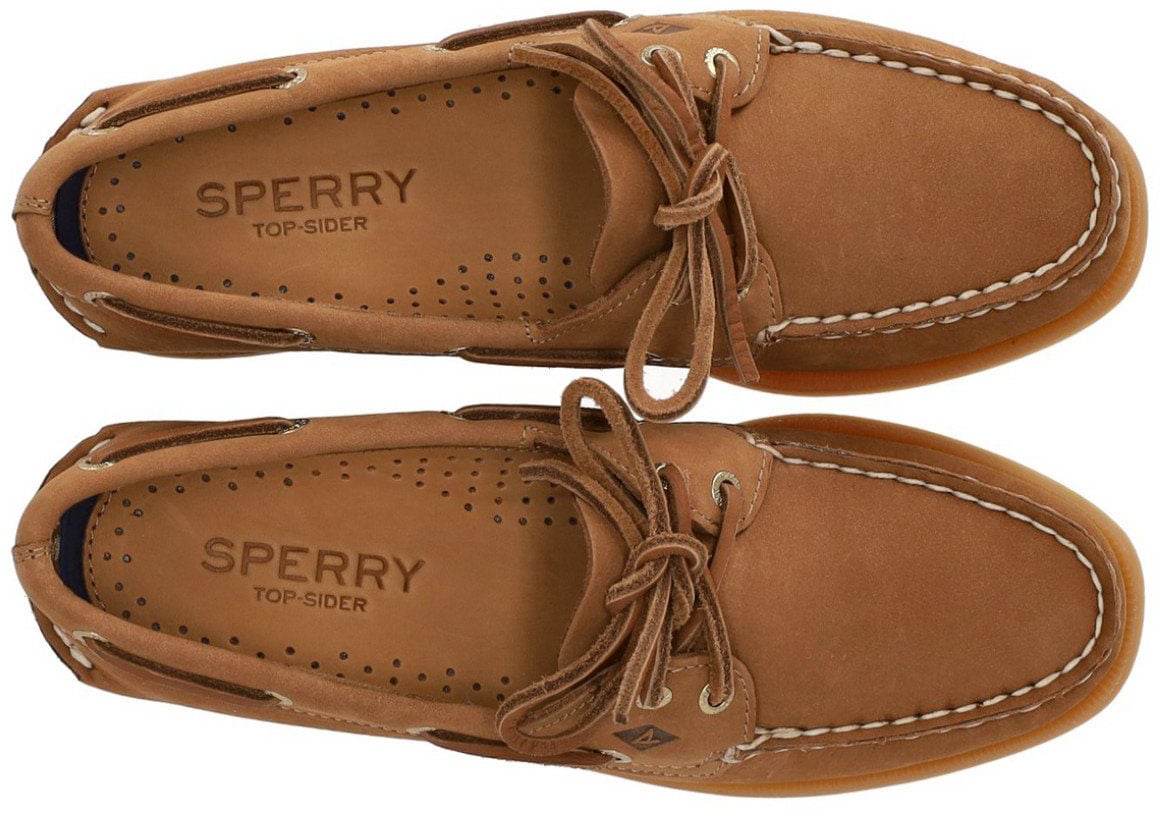 SPERRY PEANUT LEATHER LOAFER Bruin