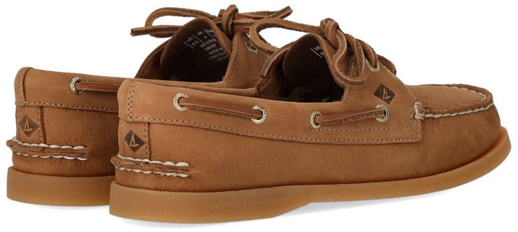 SPERRY PEANUT LEATHER LOAFER Bruin
