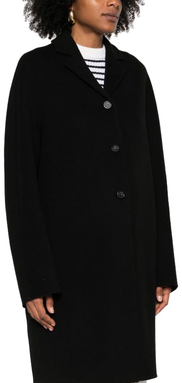 Sportmax Coats Black Zwart