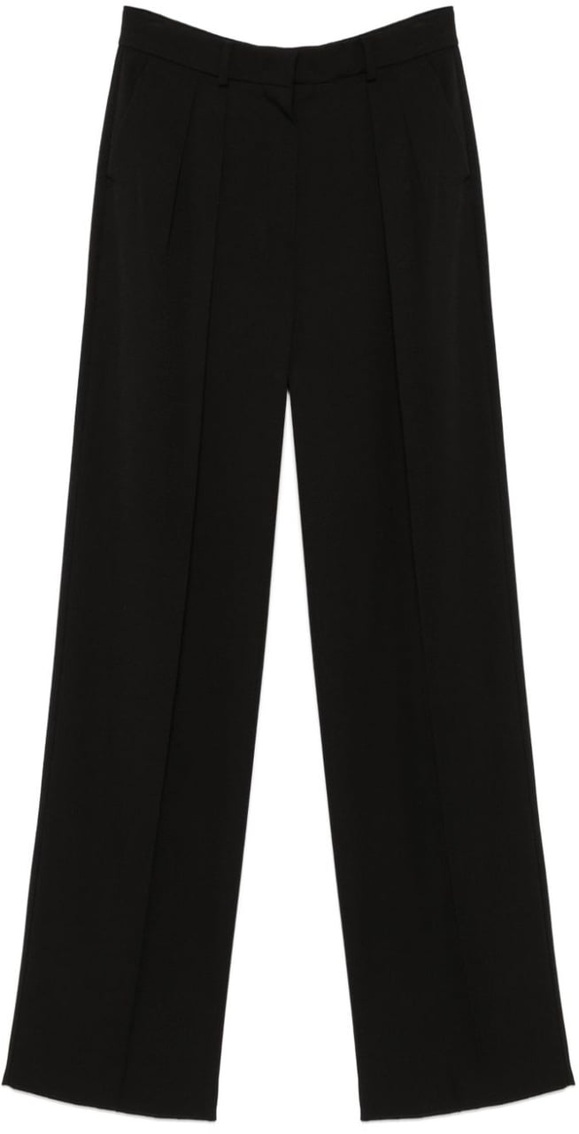 Sportmax Trousers Black Zwart