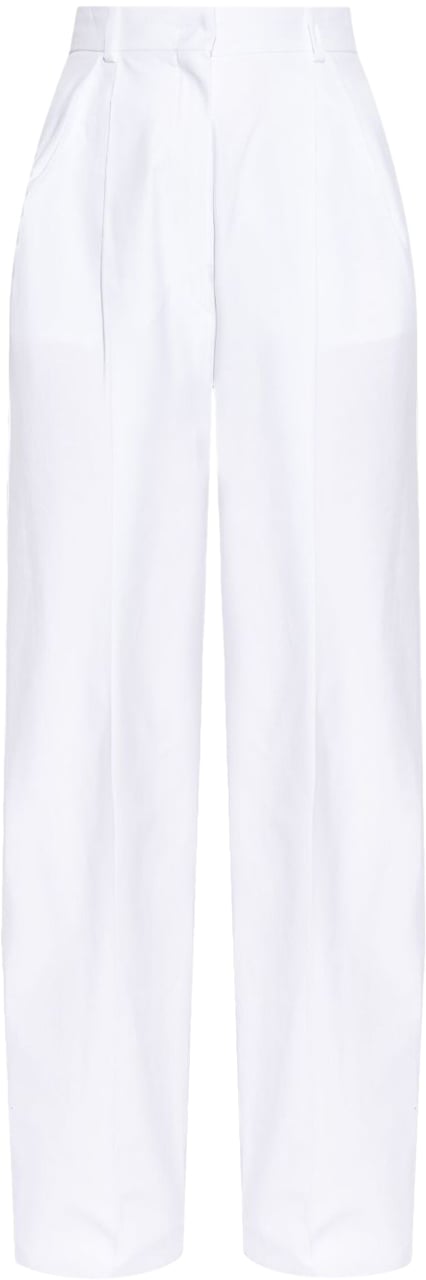 Sportmax Trousers White Wit